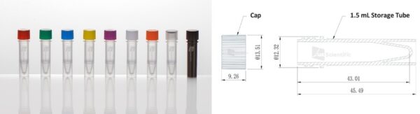 Storage Tubes  1.5 mL