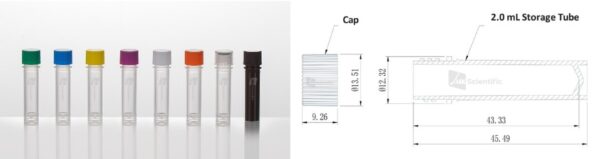 Storage Tubes  2.0 mL