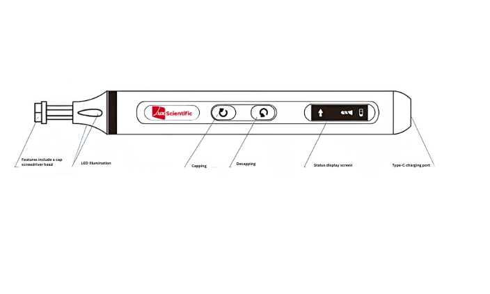 Single Channel Electric Decapper - Image 2