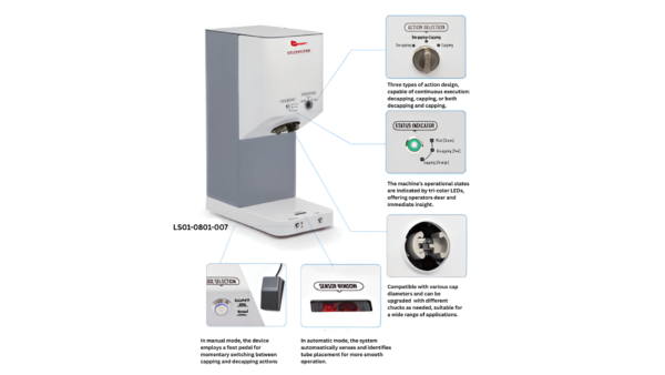Automatic Capping and Decapping Machine
